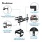 Brookstone Full Motion Wall Mount for 36 in -85in TVs, 99 lbs Capacity, Swivel, Tilt & Level Adjustment BKS-720-891 - alternate 6