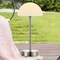 Jonathan Y Xavier 12.5" Modern Minimalist Iron Rechargeable Integrated Portable LED Table Lamp, Nickel/White JYL7109A - alternate 13