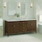 James Martin Vanities Myrrin 72'' D Vanity, Mid Century Walnut w/ Victorian Sil Silestone Top w/FreePower Wireless Charger 485-V72-WLT-FVSL - alternate 10