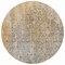 Homeroots 8' Beige Gray And Taupe Round Abstract Washable Indoor Outdoor Area Rug 577225 - alternate 6