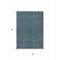 Homeroots 5' X 8' Blue Denim Blue And Mint Green Striped Washable Indoor Outdoor Area Rug 615038 - alternate 9