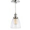 Jonathan Y Cleo 5.5 in. Adjustable Metal/Glass LED Pendant, Chrome JYL3518A - alternate 13
