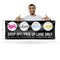 Signmission Drop Off Pick Up Lane Only, 18 Inch x 48 Inch, Vinyl Banner B-30550 - alternate 5