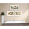 Homeroots Set Of Three Garden Bath 1 White Framed Print Bathroom Wall Art, 3PK 405691 - alternate 4