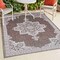 Jonathan Y Arden Vintage Casual Medallion Light Brown/Cream 4 ft. x 6 ft. Indoor/Outdoor Area Rug SMB300D-4 - alternate 7