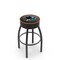 Holland Bar Stool Co 30" 4" San Jose Sharks Cushion Seat, Blk Wrinkle Base Swivel Bar Stool L8B130SJShar - alternate 1