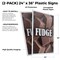 Signmission Fudge, Plastic Signs Only 24 Inch x 36 Inch, Corrugated Plastic, 2PK CSB-2436-2PACK-Fudge - alternate 2