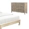 Homeroots Three Piece Gray Solid Wood Bedroom Set 643648 - alternate 8