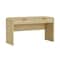 Manhattan Comfort Grace 54in Home Office Desk in Natural Oak and Gold DK001-GNO - alternate 9