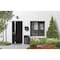 Vdomdoors Steel Door Cynex 6777 Black Stainless Inserts Single Modern Painted-W36xH80-Right-hand Outswing CYNEX6777EXD-BLK-W36 x H80-Right-hand Outswing - alternate 7