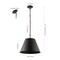 Jonathan Y Harper 17.88" 1-Light Industrial Farmhouse Iron LED Pendant, Oil Rubbed Bronze JYL7587A - alternate 10