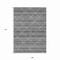 Homeroots 9' X 12' Gray And Silver Geometric Washable Indoor Outdoor Area Rug 610713 - alternate 9