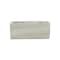 Homeroots 9in Light Gray Cement Indoor Outdoor Rectangular Pot Planter 487429 - alternate 1