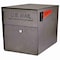 Mail Boss Locking Security Post-Mount Mailbox, Bronze, USPS Approved 805921 - alternate 1