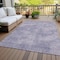 Homeroots 9' X 12' Purple Washable Indoor Outdoor Area Rug 598858 - alternate 8