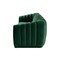 Homeroots 85" Hunter Green Velvet Manufactured Wood Sofa 543937 - alternate 7