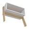 Homeroots 24" Gray Wood Nightstand 543661 - alternate 6