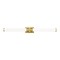 Z-Lite Idris 1 Light Vanity, Modern Gold/Opal White, 40.5 In W x 5 In H 1019-40W-MGLD-LED - alternate 6
