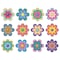 Carson Dellosa Happily Ever Elementary Retro Remix Jumbo Flowers Cutouts, 12-Piece Set, 6PK 120655 - alternate 6