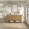 James Martin Vanities Breckenridge 60 in. Single Vanity, Light Natural Oak, w/ 3 CM Carrara Marble Top 330-V60S-LNO-3CAR - alternate 6