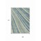 Homeroots 9' X 12' Sky Blue Beige And Tan Striped Washable Indoor Outdoor Area Rug 615011 - alternate 7