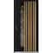 Vdomdoors Aluminum Door Cynex 6113 Natural Oak Entry Steel Metal Modern Painted W36xH80 Right Inswing CYNEX6113EXD-OAK-W36xH80-RH-I - alternate 1