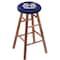 Holland Bar Stool Co Maple Counter Stool, Medium Finish, Utah State Seat RC24MSMed - alternate 1