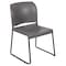 Flash Furniture Gray Plastic Stack Chair RUT-238A-GY-GG - alternate 1