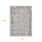 Homeroots 10' X 14' Taupe And Ivory Patchwork Washable Indoor Outdoor Area Rug 631442 - alternate 9