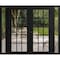 Vdomdoors Front Exterior Prehung Metal-Plastic Double Doors Clear Glass / MANUX 8151 Matte Black / Office Com MANUX8151DEXD-BLK-W12+72+12xH80-LH-I - alternate 1