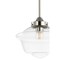 Jonathan Y Kurtz 9.5" Adjustable Drop Metal/Glass LED Pendant, Chrome JYL3517B - alternate 13