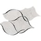 Daltile Lavaliere Natural Stone Intertwining Arabesque Mosaic, 7.90 Sqft per Carton, 10PK LV11IWNARBMS1L - alternate 5