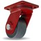 Hamilton Enhanced Precision Super Duty Swivel Caster, 6" x 3" Nylast High Performance Cast Nylon Wheel S-EPSD-63NYB - alternate 1