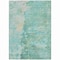 Homeroots 10' X 14' Emerald Abstract Washable Indoor Outdoor Area Rug 607787 - alternate 9