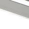 Homeroots 47in White and Silver Tufted Faux Leather Upholstered Dining Bench 473173 - alternate 5