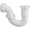 Do It Best Best 1-1/2'' or 1-1/4'' White Plastic Sink Trap with Reducer Washer DIB20950 - alternate 3