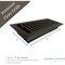 Sierra Grates 2 in. H X 12 in. W Powder Coat Steel, Metallic Bronze  Floor Register CTP212-BRZ - alternate 4
