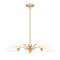 Z-Lite Breton Modern Gold 5 Light Chandelier 3048-5MGLD - alternate 1
