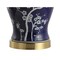 Jonathan Y Gracie 29.5" Traditional Cottage Ceramic/Metal Ginger Jar LED Table Lamp, White/Navy JYL3047A - alternate 7