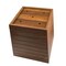 Homeroots 21in Brown Solid Wood Indoor Outdoor Square Planter Box 476244 - alternate 6