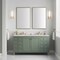 James Martin Vanities Chicago 60'' D Vanity, Smokey Celadon, w/ Jasmine Pearl Silestone Top w/FreePower Wireless Charger 503-V60D-SC-FEJP - alternate 10