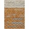 Homeroots 5' X 8' Terra Cotta Beige And Ivory Striped Washable Indoor Outdoor Area Rug 599383 - alternate 9