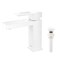 Kibi Cubic Single Handle Bathroom Vanity Sink Faucet with Pop Up Drain C-KBF1002MW-KPW100MW - alternate 1