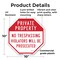 Signmission Private Property No Trespassing Vio, 10 Inch X 10 Inch, Plastic Sign OC-P-10-171 - alternate 7