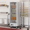 Koolmore 33 in. Commercial Non-Insulated Heated Holding Cabinet w/ 35-Pan Capacity and Glass Door in Silver KM-CH36-SNGL - alternate 8