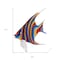 Homeroots 9" Blue and Red Murano Glass Fish Figurine Tabletop Sculpture 376120 - alternate 6