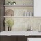 Apollo Tile Majeste 10.8in x 11.3in Glossy Gold and White Glass Mosaic Wall and Floor Tile 8.48 sqft/case, 10PK APLASL8801A - alternate 6