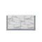 Homeroots 61" White Faux Marble And Wood Lighted Six Drawer Double Dresser 564684 - alternate 8