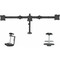 Startech.Com VESA 75X75/100X100MM HEAVY DUTY STEEL DESK MOUNT TRIPLE MONITOR ARM SUPPORTS 3X ARMTRIO - alternate 7