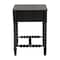 Baxton Studio Brantley Spindle Nightstand, Black 272-14805-ZORO - alternate 9